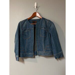Womens Size M Calvin Klein Jean Jacket Blazer